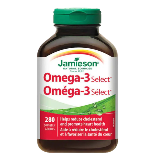 Jamieson Omega-3 Select 1000 mg, 280 Softgels