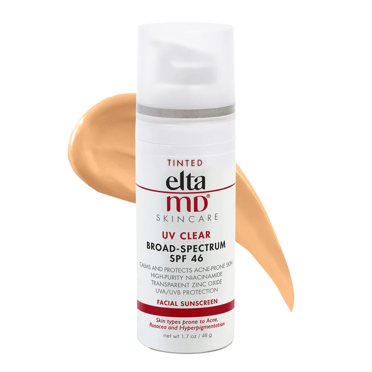 EltaMD UV Clear Tinted Broad-Spectrum SPF 46 Sunscreen