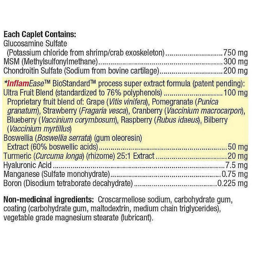 Webber Naturals Osteo Joint Ease, 180 Caplets