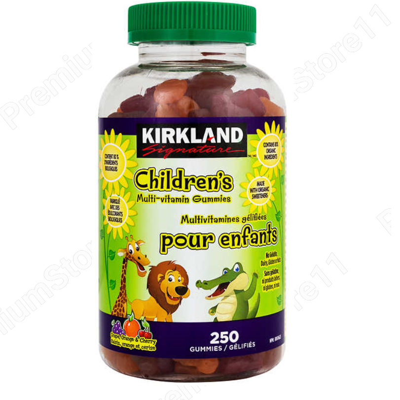 Kirkland Signature Children's Multivitamin Gummies, 250 Gummies