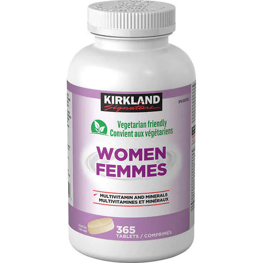 Kirkland Signature Women Multivitamin, 365 Tablets