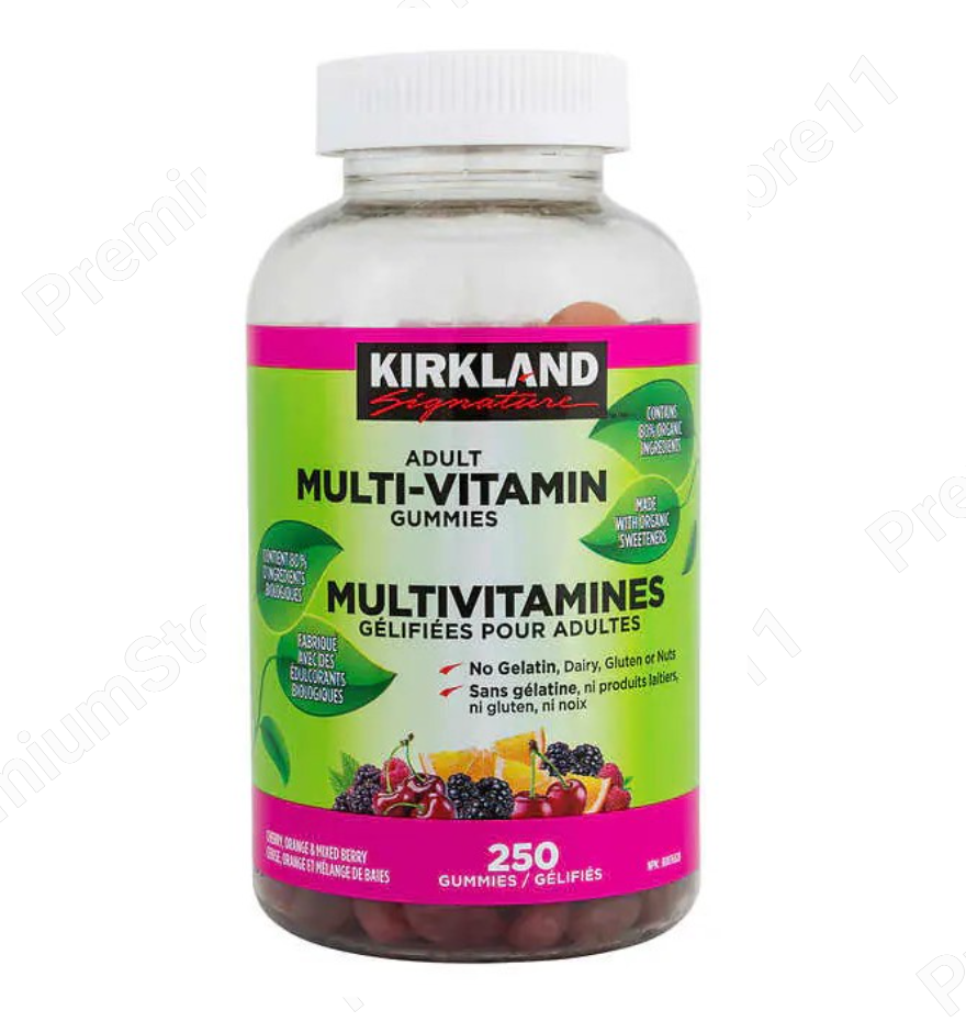 Kirkland Signature Adult Multi-Vitamin, 250 Gummies