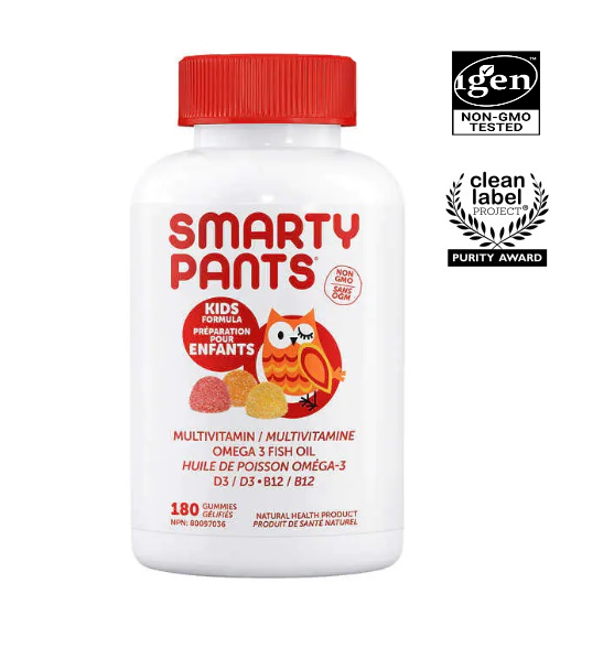SmartyPants Kids Complete Multivitamin, 180 Gummies