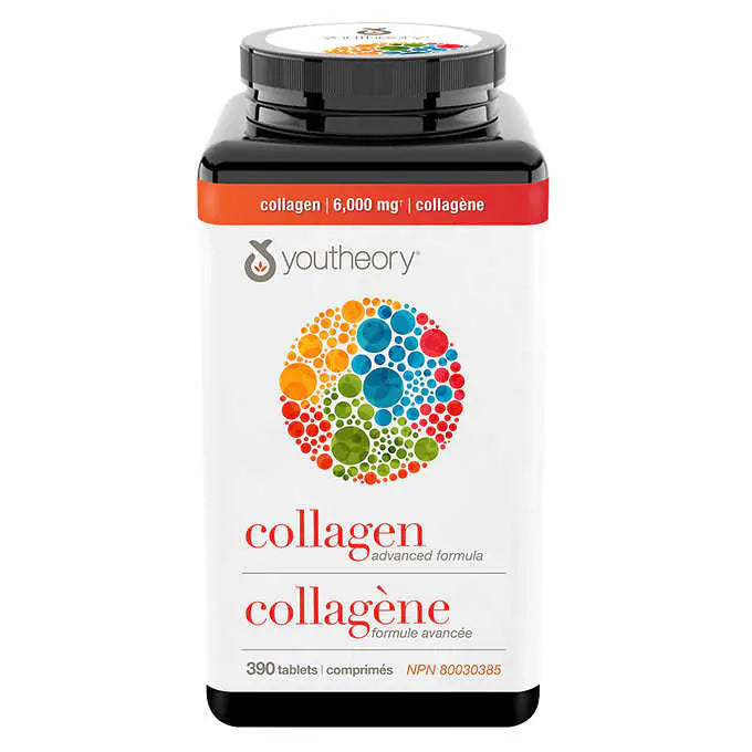 Youtheory Collagen Advanced Formula, 390 Tablets